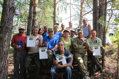 Испытания по вольерному барсуку 19.07.15